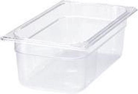 Rubbermaid 117P Rechthoekig Pan 3,8 l Transparant 6 stuk(s)