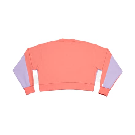 Be Happy RSC-S2102 dames sweatshirt met korte mouwen en ronde hals
