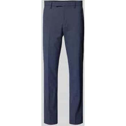 Slim fit pakbroek met vouwplooien model 'Ryan'