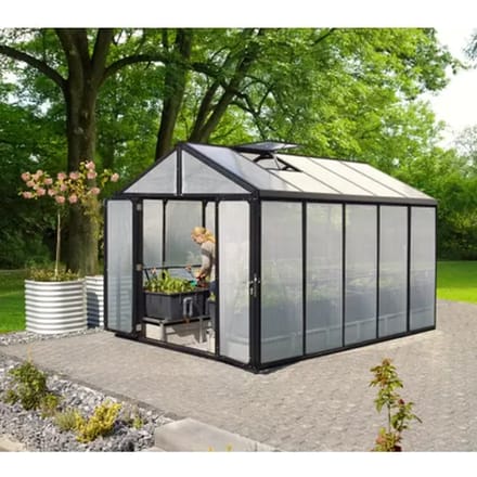 Vitavia Tuinkas Zeus Comfort 10000 - Polycarbonaat 10mm - Zwart - 258x391x250cm