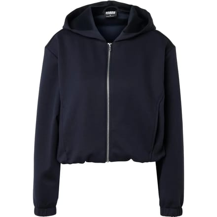 Urban Classics - Scuba Vest met capuchon - S - Donkerblauw