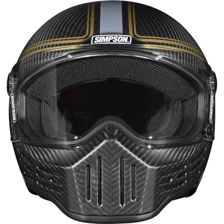 Volle motorhelm Simpson M30