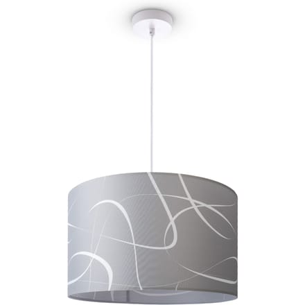 Hanglamp Glow lichtgrijs