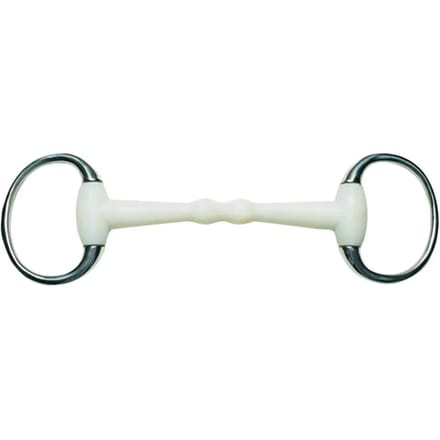 Paard snaffel bitten Weatherbeeta Korsteel Flexi Mullen Mouth