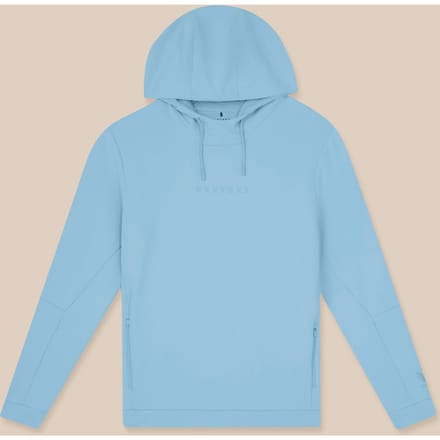 Heren Flex Lange Mouwen Hoodie - Sky Blauw