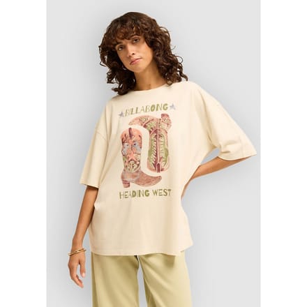 Billabong Ready To Roam T-Shirt wit