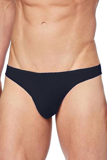 HOM - Freddy G-String (1-pack) - Heren String - Zwart - Maat M