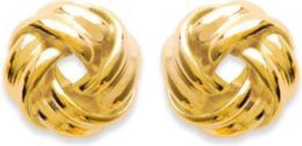 Amanto Oorbellen Freekje L - 925 Zilver Verguld - ∅10mm