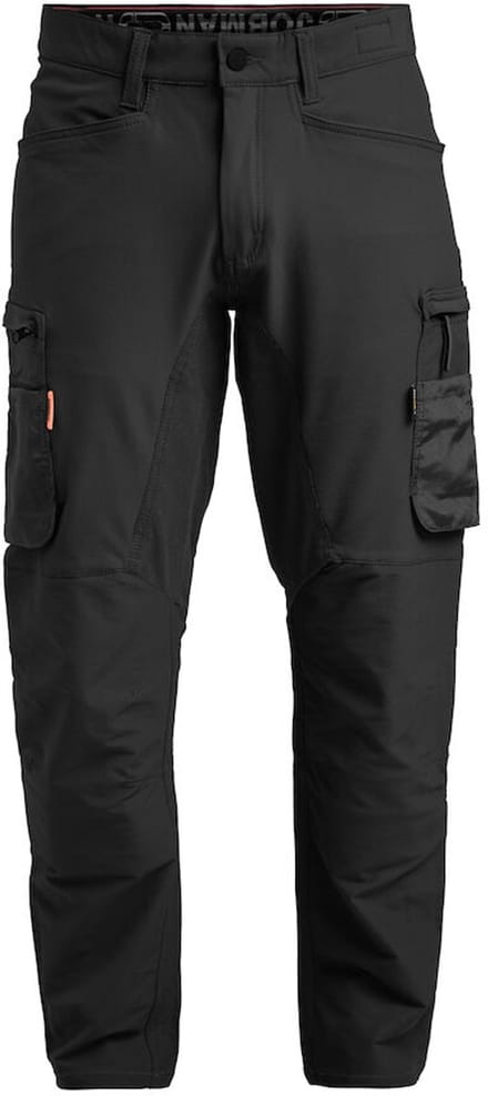Jobman 2194 Stretch Service Trousers 65219418 - Zwart/Zwart - D100