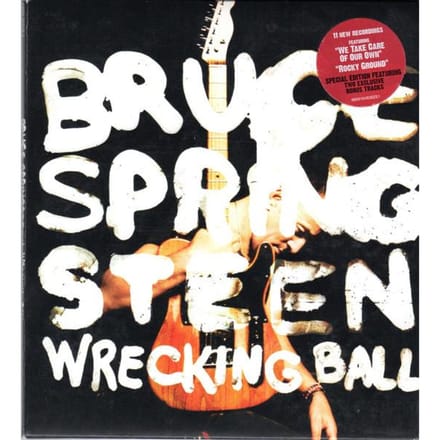 CD BRUCE SPRINGSTEEN - Wrecking Ball 88691948362 Columbia 2012 VS Rock Gebruikt black