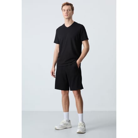 Heren Regular Fit Jersey Shorts