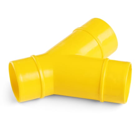 PVC Y-verdeelstuk voor 38 mm slangen (1 stuk)