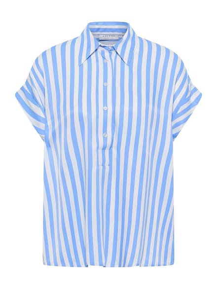 Blouse Van Eterna blauw