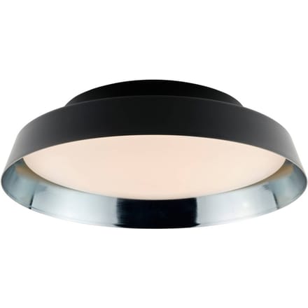 Carpyen LED plafondlamp Boop! Ø54cm zwart/blauw-grijs
