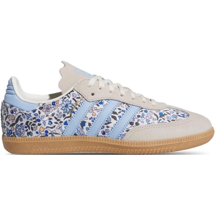 Adidas Samba Kindersneakers - Blauw - Maat 35.5 - Mesh/Synthetisch