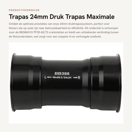 Dailygoods- Trapaskit 24mm - Aluminiumlegering - Trapas 86mmφ46mm