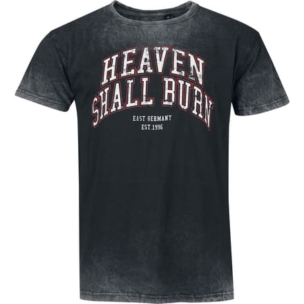 Heaven Shall Burn T-shirt - Never - L tot 3XL - voor Mannen - grijs