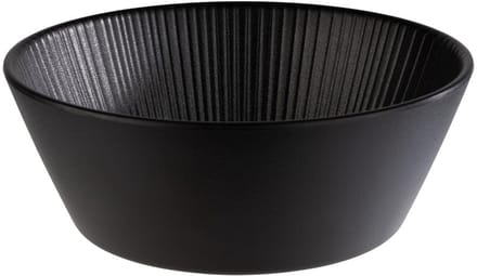 APS NERO ronde schaal, 1,2 liter, zwart