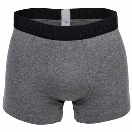 Boxershort met elastische band met label in een set van 3 stuks