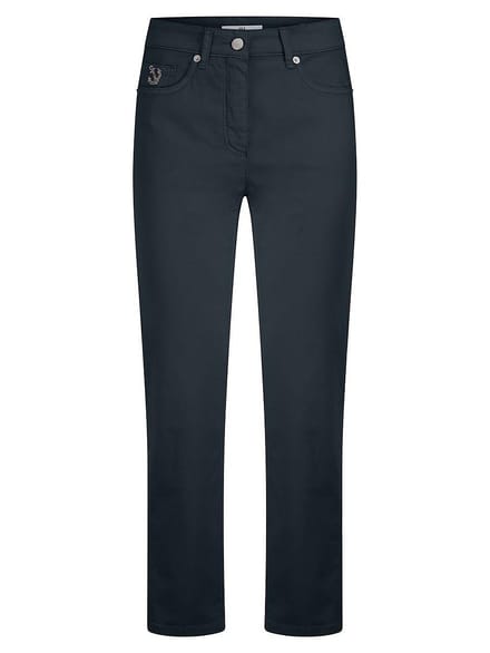 7/8-broek Van Peter Hahn blauw