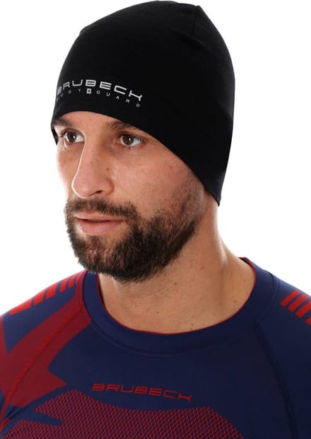 Brubeck | Muts Beanie met Merino Wol - Zwart - S/M