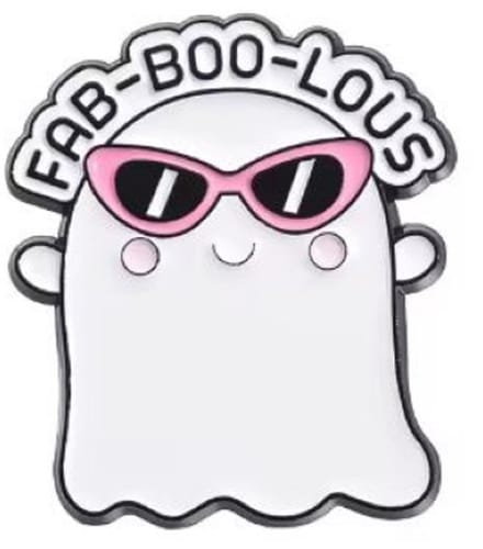 Pin Broche - enamel pin - kledingspeld - Fab-boo-lous spook