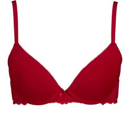 Zeeman Low rise plunge Padded BH - Rood  80D
