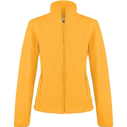 Kariban Microfleece met rits dames K907 - Yellow - S