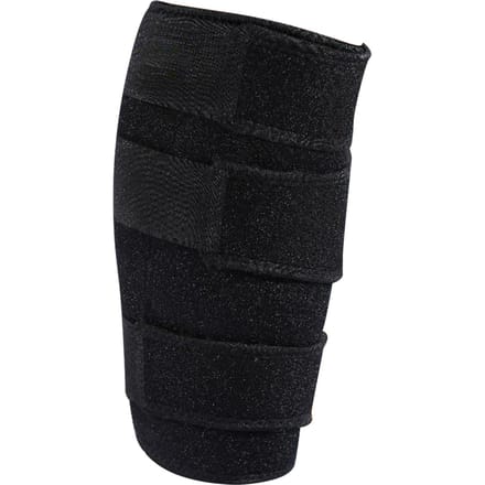 Kuitcompressiebrace Scheenspalk Sleeve Ondersteuning Onderbeenwikkel black