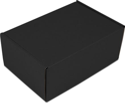 Verzenddozen 33x25x8cm Zwart (50 st.)