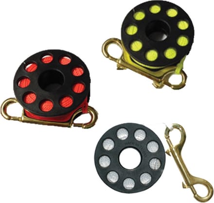 Dive Technics Mini Finger Reel - 20 Meter wit