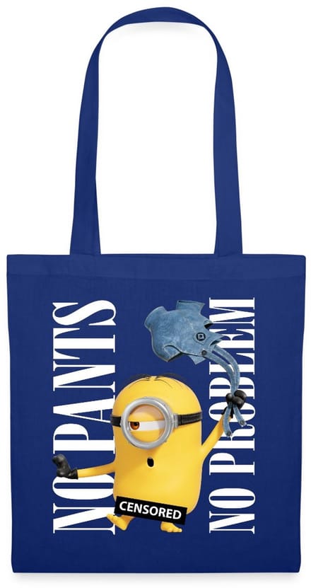 Minions Censored No Pants No Problem Tas Van Stof Schoudertas