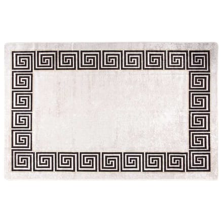 vidaXL - Vloerkleed - wasbaar - 160x230 - cm - lichtbeige