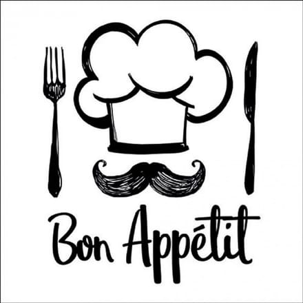 Ambiente - Lunch servetten - Chef white