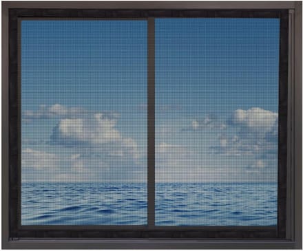 Hor voor raam 50x130 cm - zelfklevend gaas tegen insecten