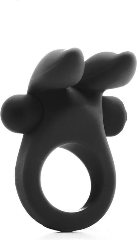 Shots - Shots Toys Rabbit Cockring black