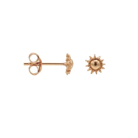 Karma Symbols oorbel M1432 Sun XL Rosé