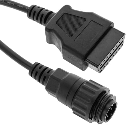 BeMatik - OBD2-diagnosekabel naar Knorr 7-pins mannelijke connector