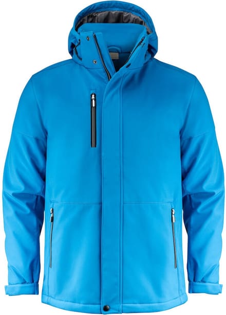 Printer SOFTSHELL OVERLANDING 2261069 - oceaanblauw - M