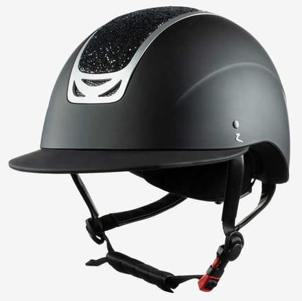 Horze cap Apex zwart/zwart 49-51
