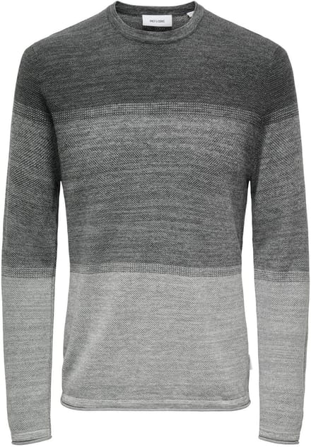 ONLY&SONS - ONSFELIX REG 12 CREW KNIT NOOS - Heren - Gebreide truien