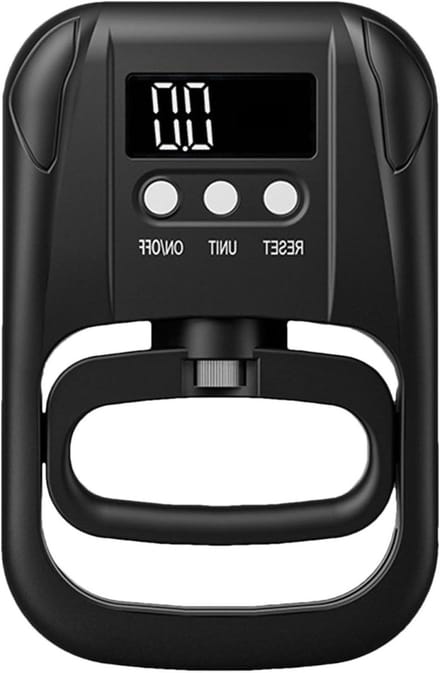 Digitale Krachtmeter - Hand Sterkte - Grip Training - Verstelbaar Handvat - 120 KG - Zwart