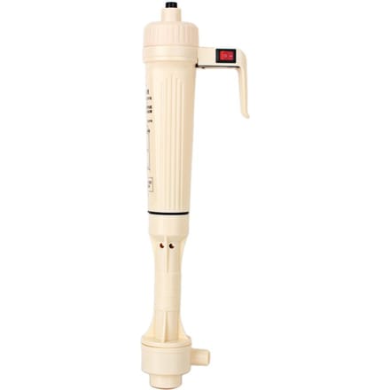 Aquarium Elektrische Sifon Auto Aquarium Waterstofzuiger Grindfilter Pomp Reiniger wit