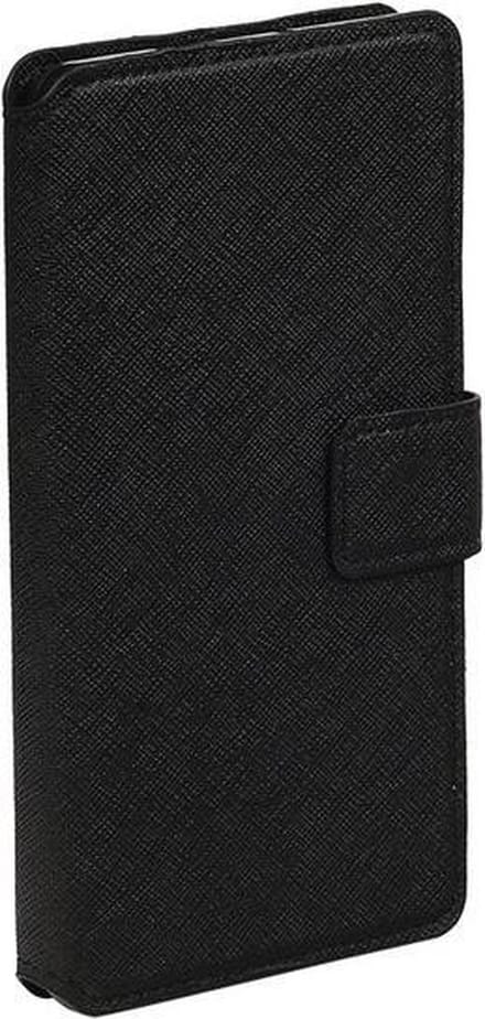 Zwart HTC Desire 825 TPU wallet case booktype hoesje HM Book