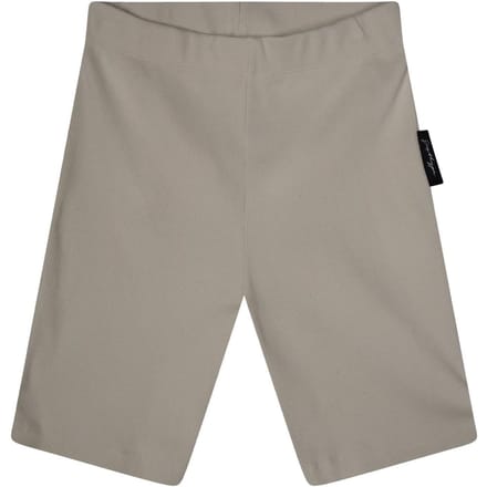 Hype Dames-slim-fit-short met ribboord (Beige)