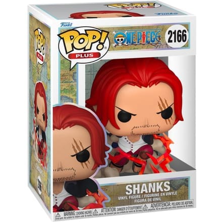One Piece Shanks (Pop! Plus) vinylfiguur 2166 Unisex Funko Pop! - Neutraal - Standard