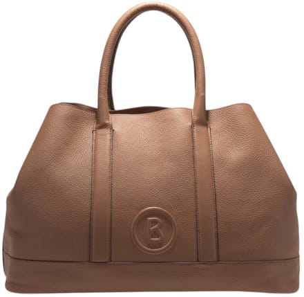 Bogner Leren Handtas Shopper Bozen Theresa Handbag Cognac Bruine