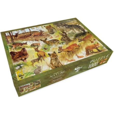 Puzzel (1000 stukjes): Drawn to Nature, Rien Poortvliet