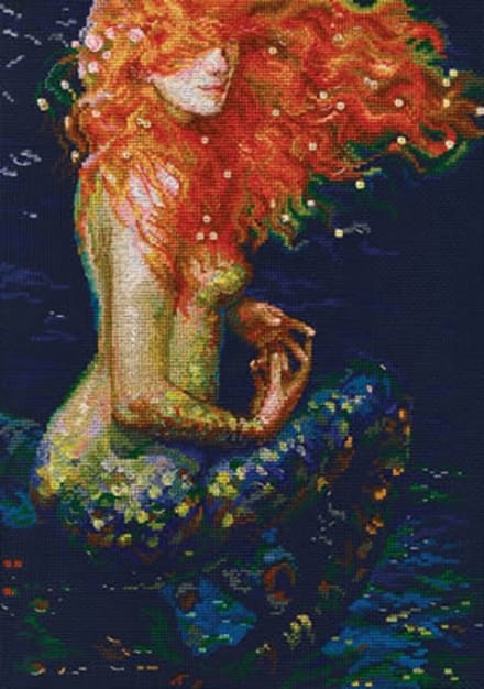 RTO borduurpakket Red Mermaid M596