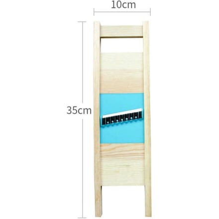Aardappelroostersnijder Golfmes Groenterasp Gegolfd net Chopper Cutter Chipper Salade Keukenrasp Schilmes Stamper Gadget white
